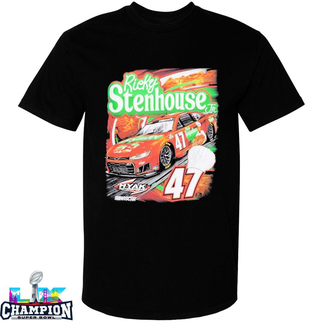 Ricky Stenhouse Jr. Classic Ink #47 Chef Boyardee Nascar T-Shirts