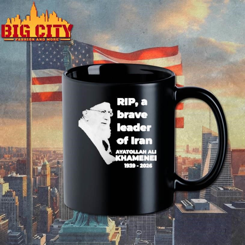 Rip, A Brave Leader Of Iran Ayatollah Ali Khamenei 1939-2026 Shirt Unisex