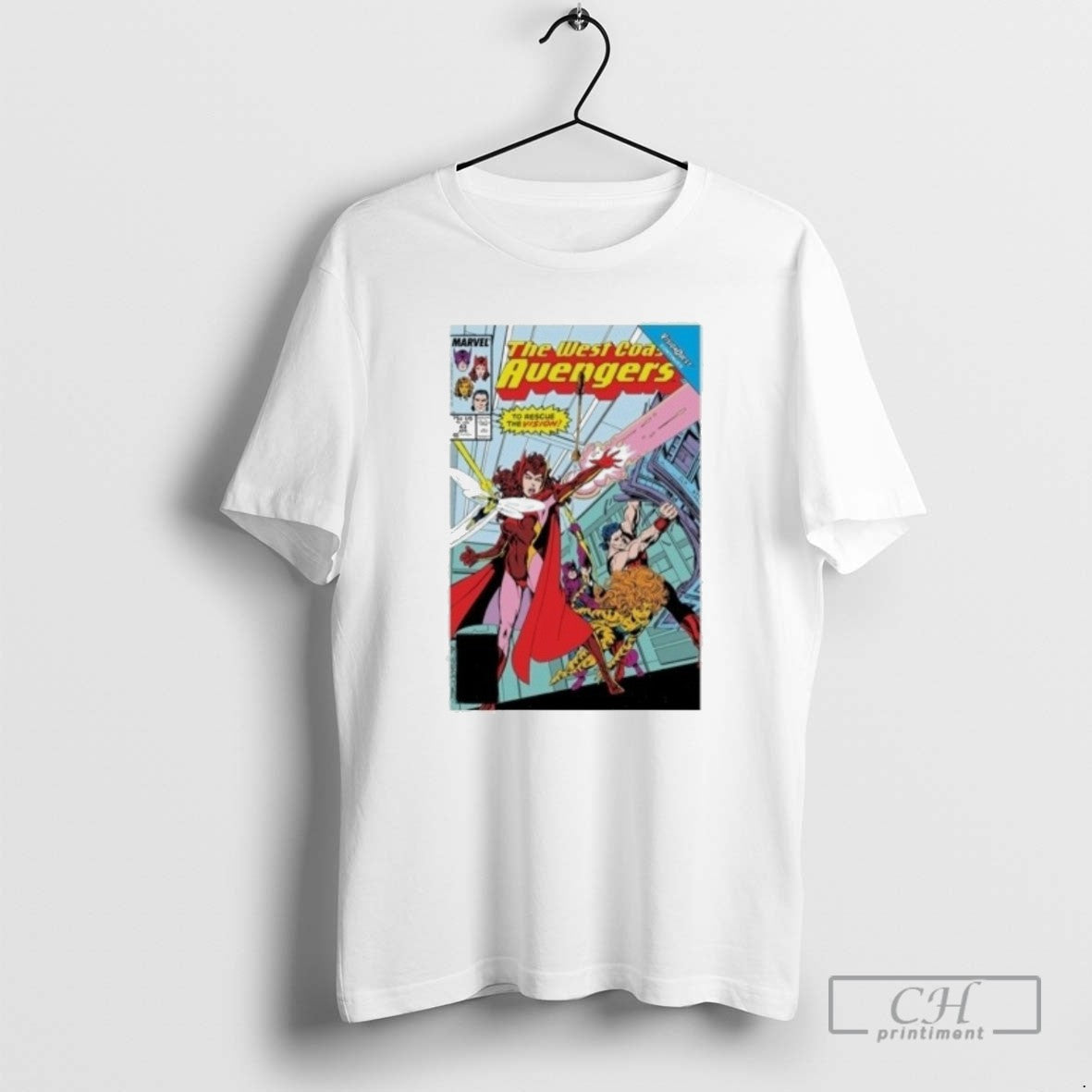 Robert Downey Jr Wearing The West Coast Avengers T Shirts