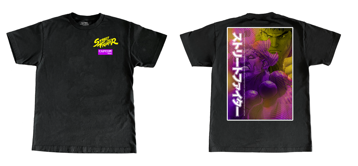 CAPCOM STREET FIGHTER RYU V AKUMA TSHIRT