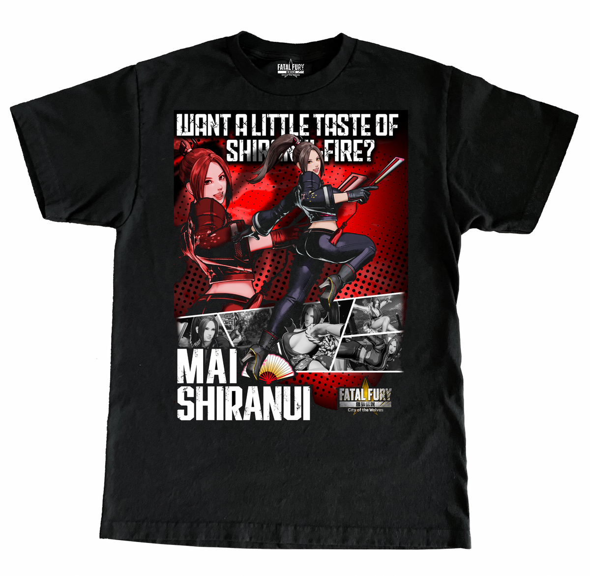 FATAL FURY COTW MAI SHIRANUI SHIRT