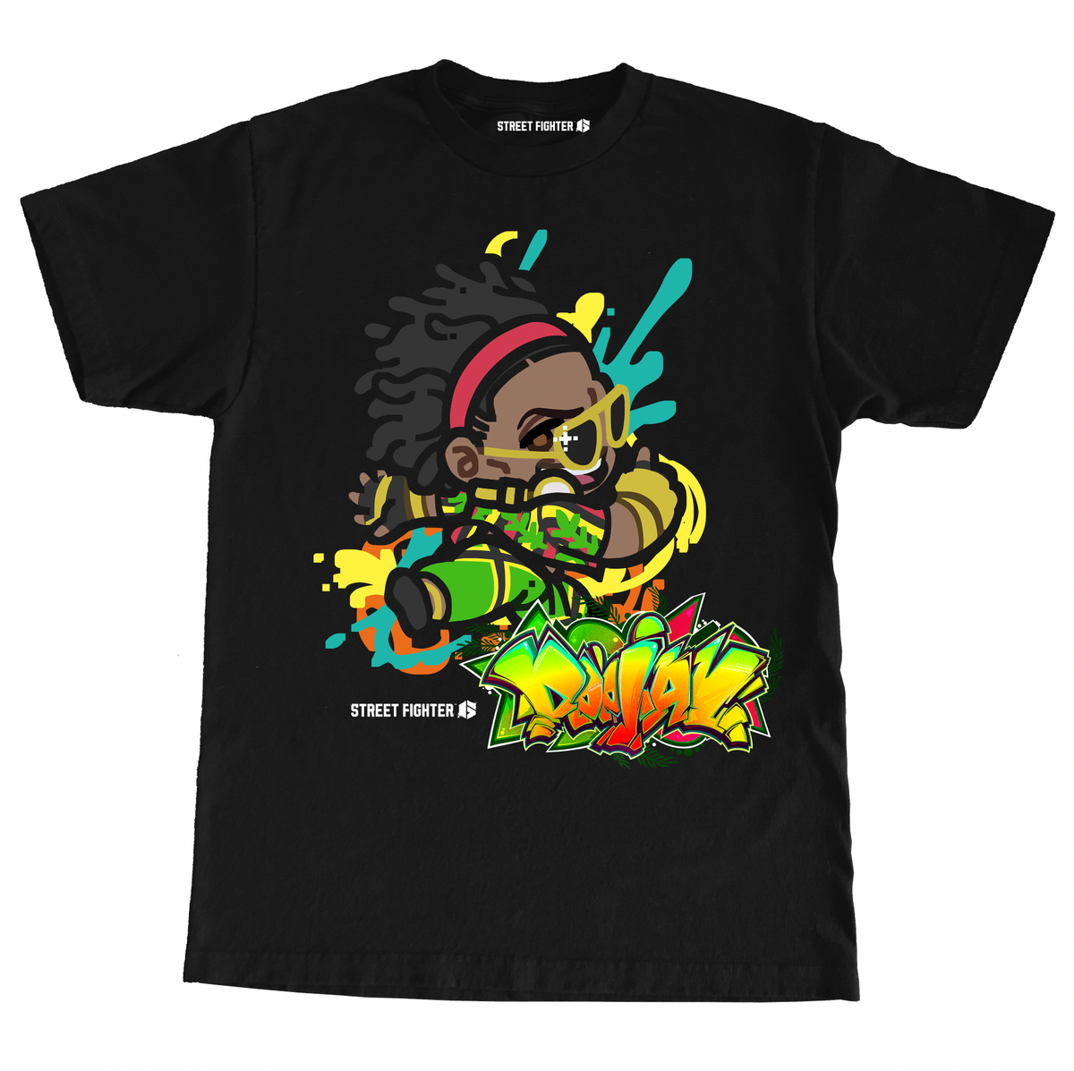 CAPCOM SF6 DEE JAY "CHIBI" SHIRT