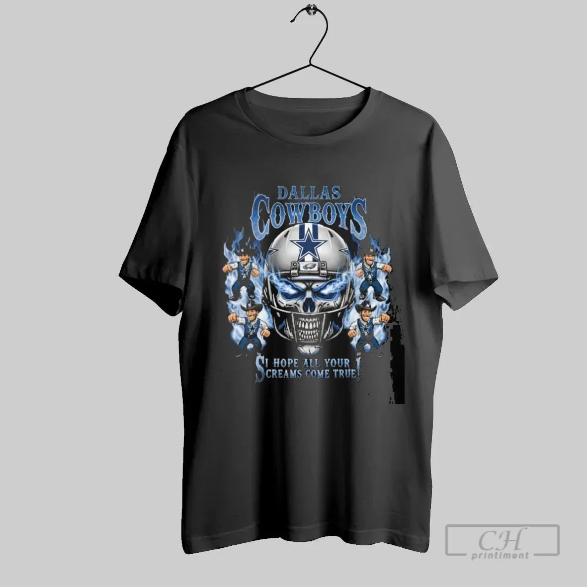 Skull X Dallas Cowboys I Hope All Your Dreams Come True