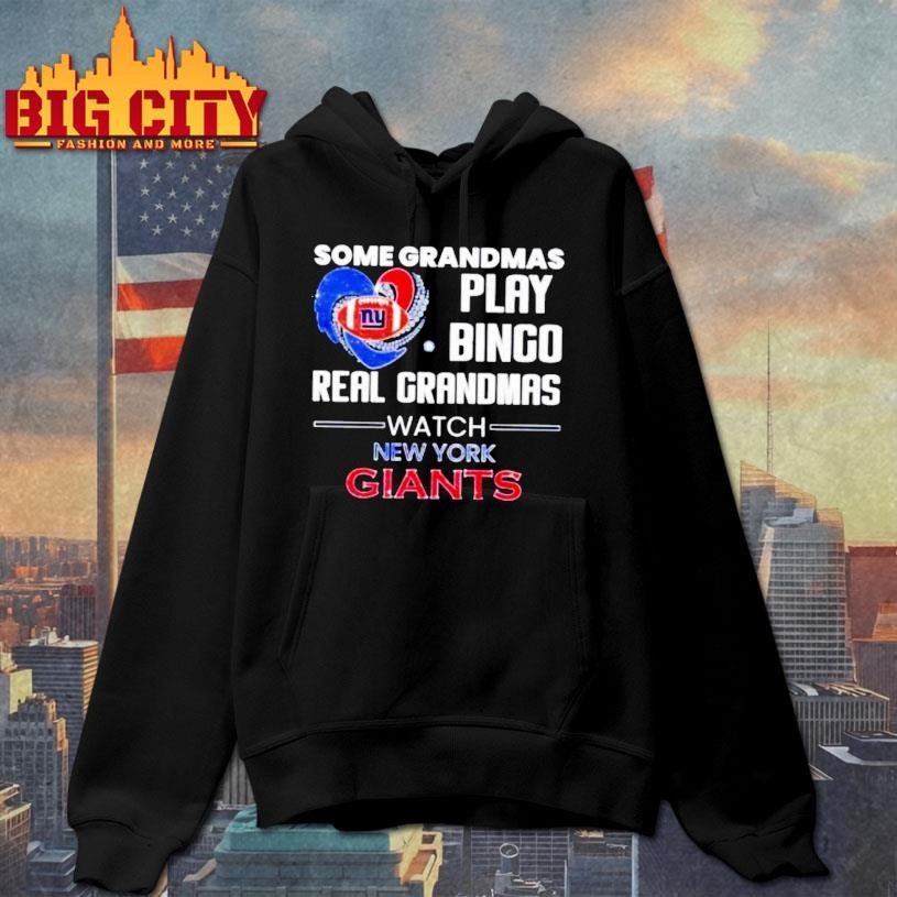 Some Grandmas Play Bingo Real Grandmas Watch New York Giants 2026 Shirt