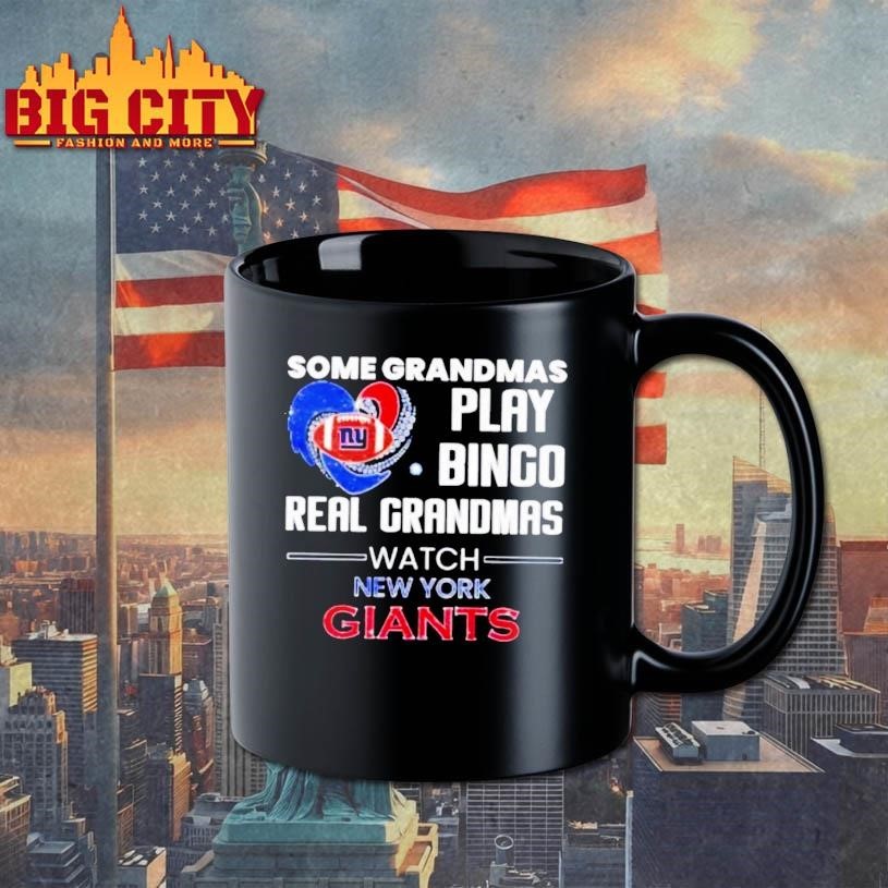 Some Grandmas Play Bingo Real Grandmas Watch New York Giants 2026 Shirt