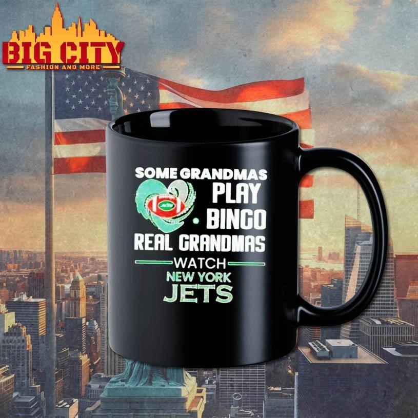 Some Grandmas Play Bingo Real Grandmas Watch New York Jets 2026 Shirt