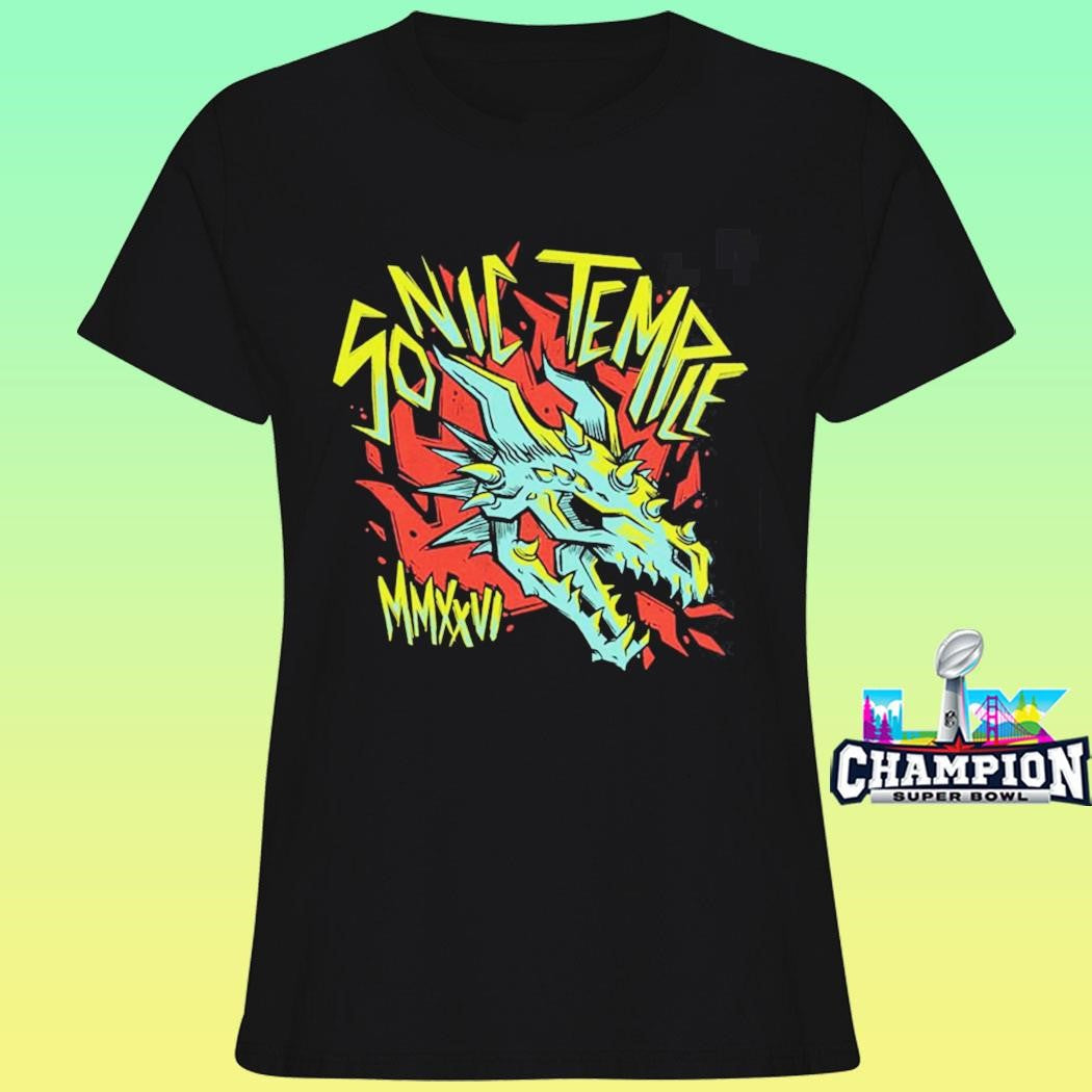 Sonic Temple 2026 Festival In Columbus Ohio At Art And Music Festival From May 14 To 17 2026 Dragon Thorn Shirt