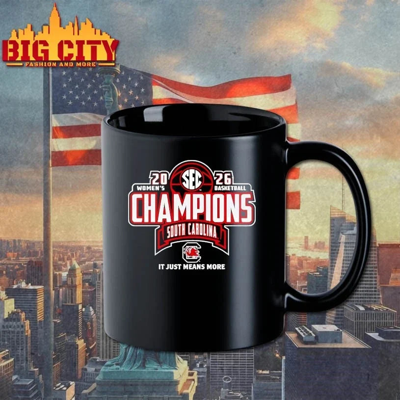 South Carolina Gamecocks 2026 SEC Women’s Basketball Regular Season Champions Unisex