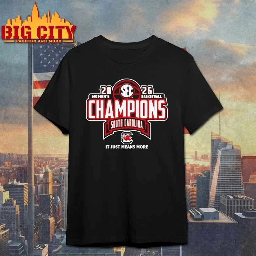South Carolina Gamecocks 2026 SEC Women’s Basketball Regular Season Champions Unisex