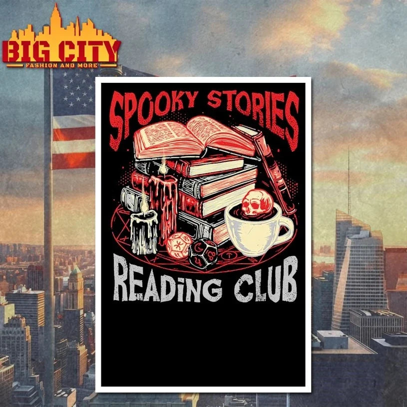 Spooky Stories Reading Club Unisex
