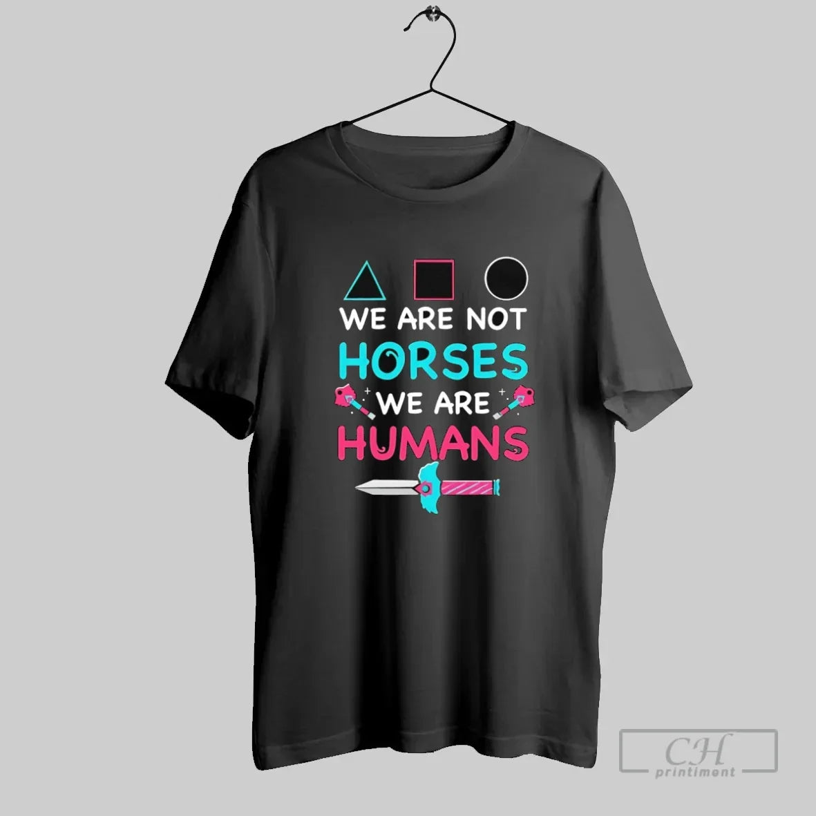 Squid Game We Are Not Horses We Are Humans