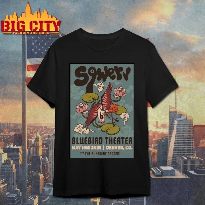 Sqwerv May 16 2026 Bluebird Theater in Denver CO Poster Unisex