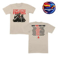 Stiff Little Fingers Raise Your Voice Ecru Tour Two Sided Shirt Unisex