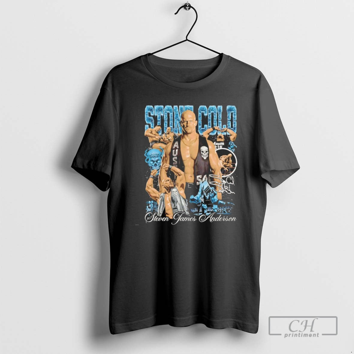 Stone Cold Steve James Anderson T Shirts