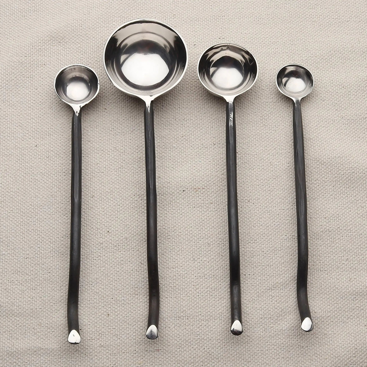 Twig Black Measuring Spoons Set