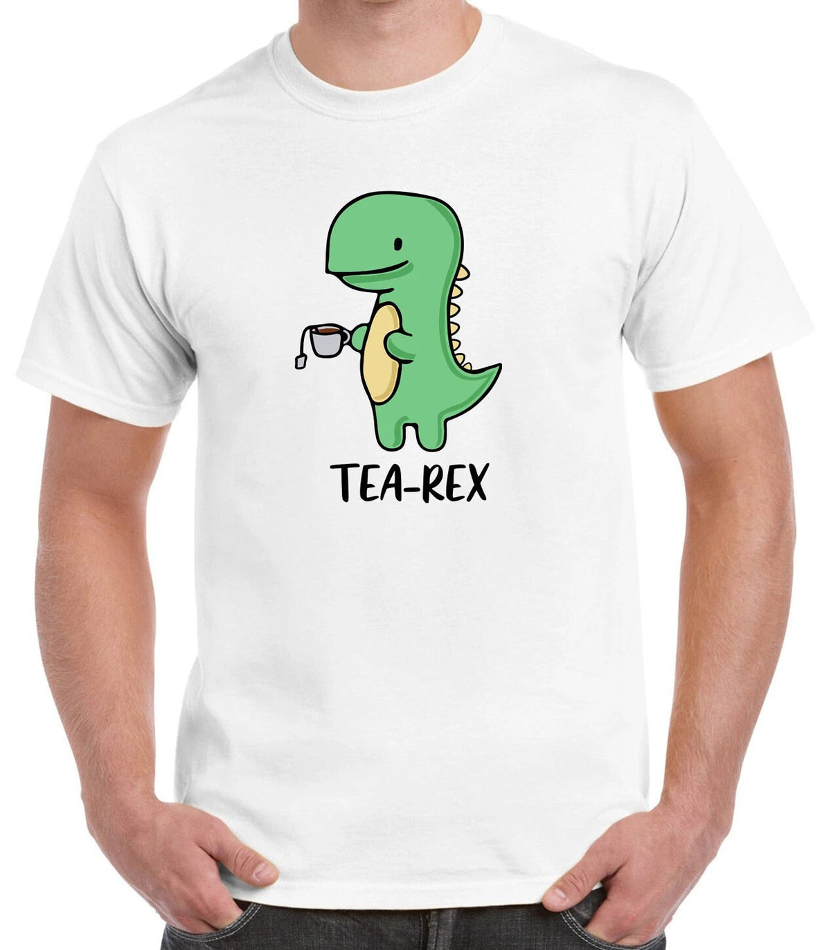 Tea Rex Funny Tea Lover Jurassic Dinosaur Unisex