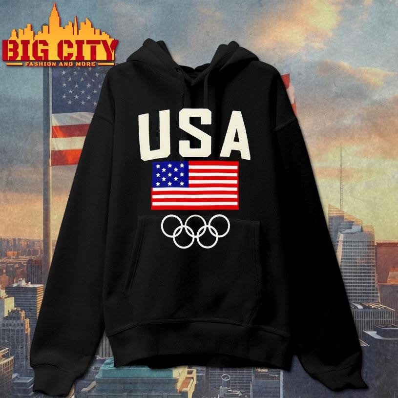 Team Usa Olympic Gold 2026 Usa Flag Shirt Unisex