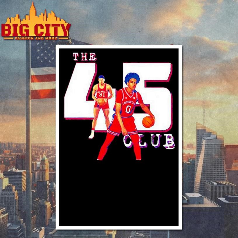 The 45 club Louisville Cardinals Mikel Brown Shirt Unisex