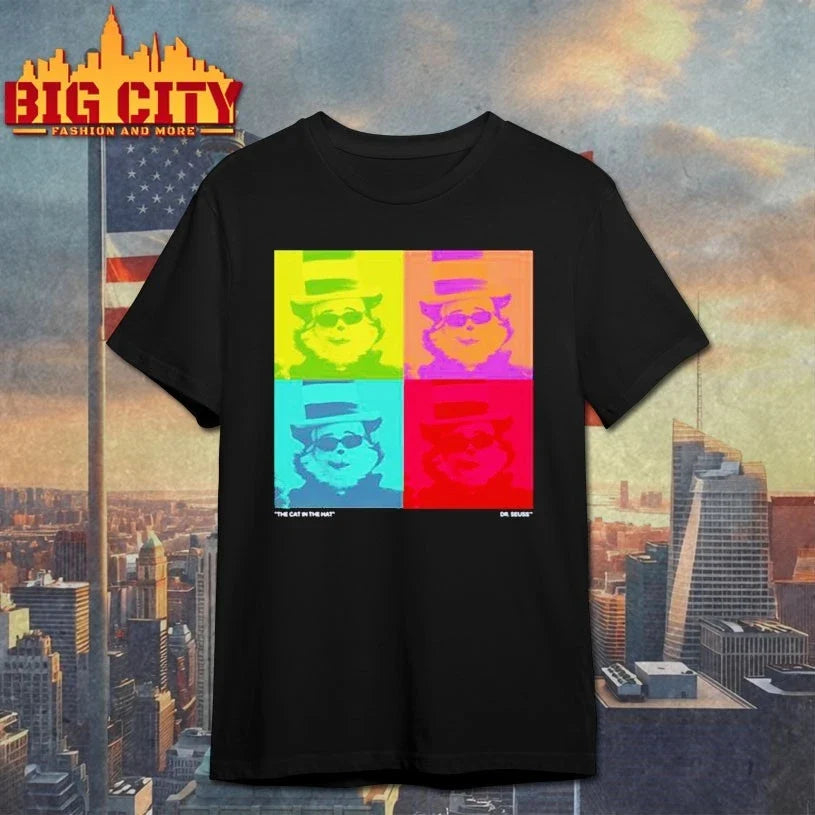 The Cat in the Hat Signature Collection Portrait Color Blocks Unisex