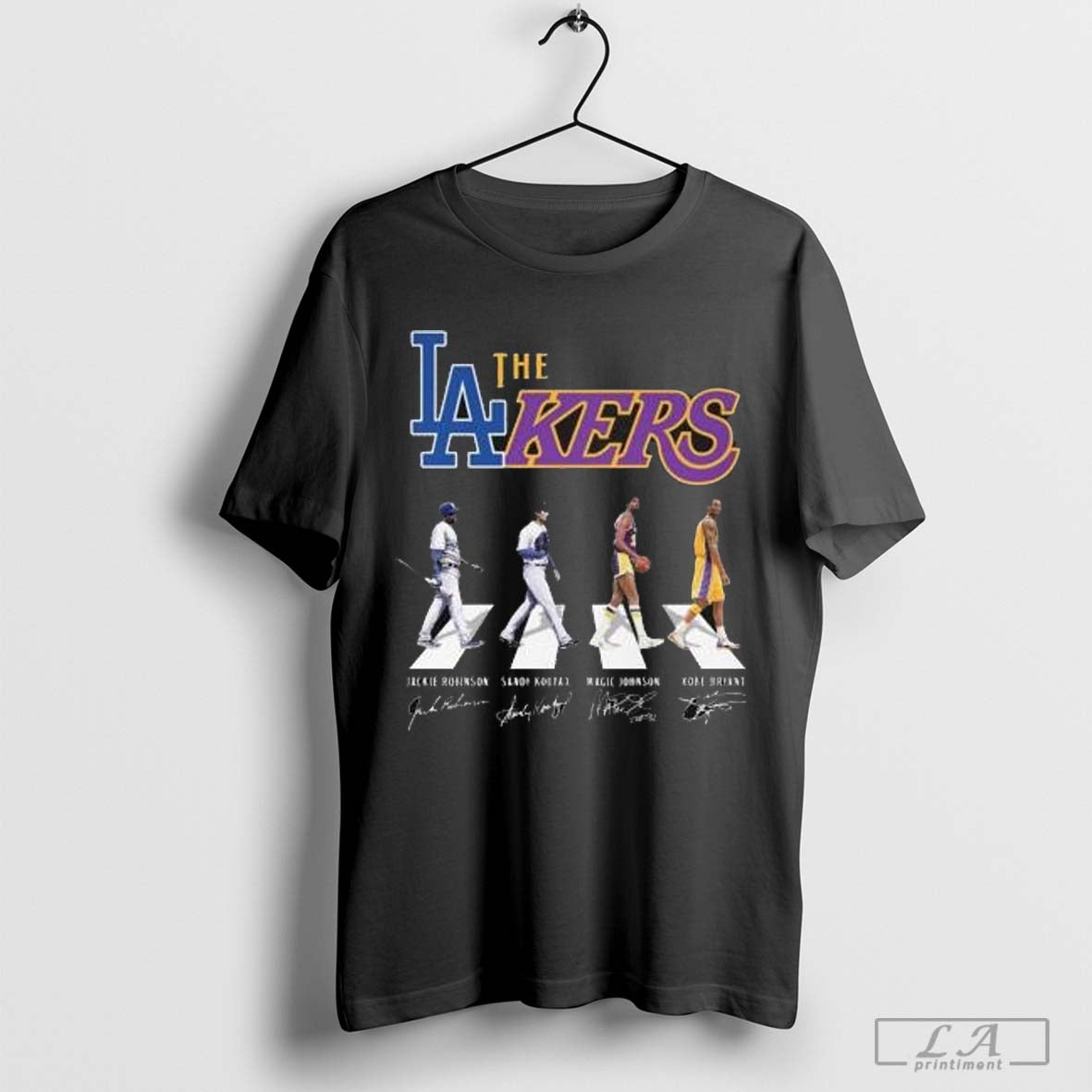 The Lakers Legends Jackie Robinson Sandy Koufax Kobe Bryant And Magic Johnson Signatures 2024