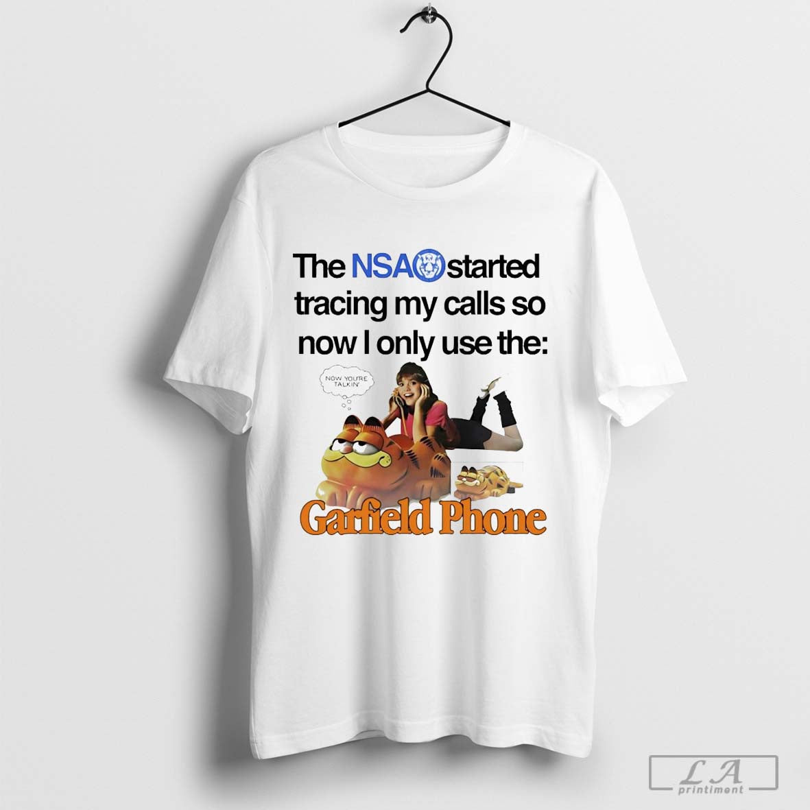 The Nsa Start Tracking My Calls So Now I Only Use The Garfield Phone