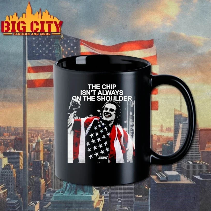 The chip isn’t always on the shoulder Jack Hughes Usa Hockey 2026 Olympics Unisex