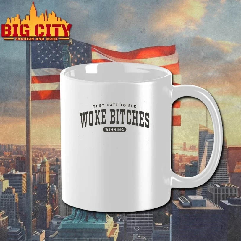 They Hate to see Woke Bitches Ringer Unisex