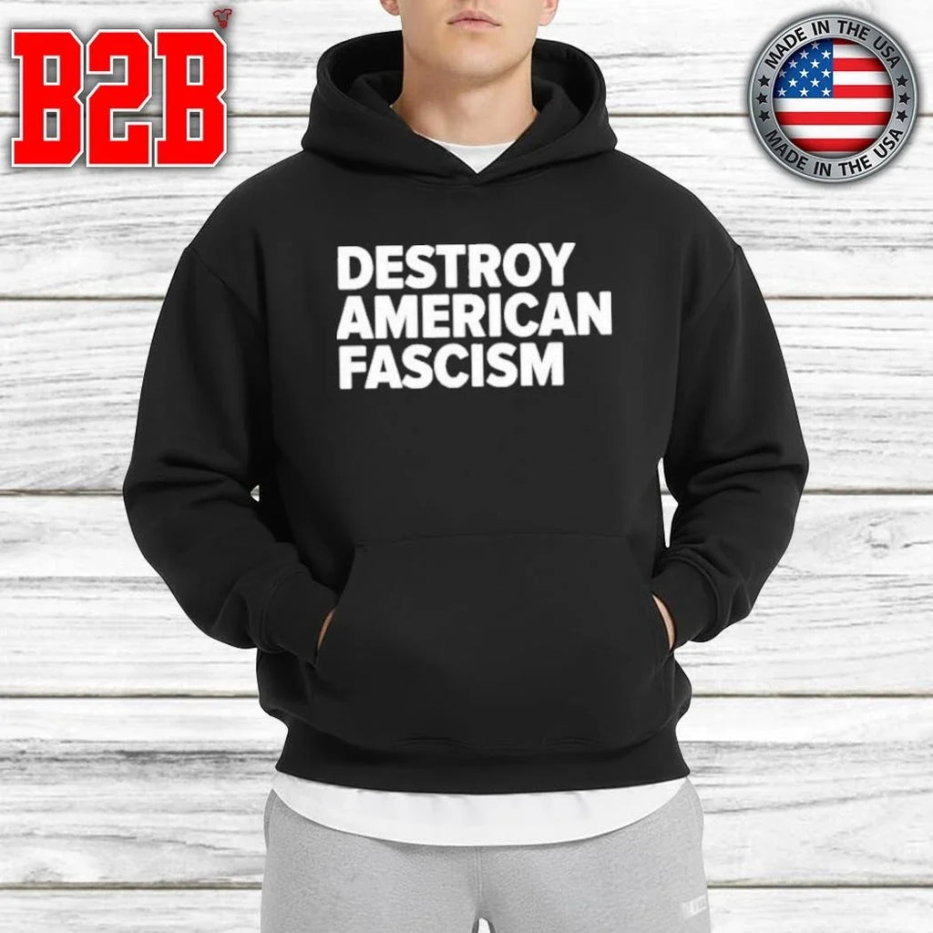 Tom Morello Destroy American Fascism Shirt Unisex