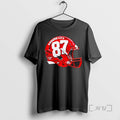 Trending Kansas City Chiefs Travis Kelce 87 Graffiti Helmet