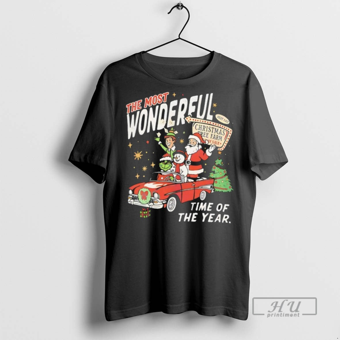 Trending Officials Santa Claus Elf Snowman And Grinch The Most Wonderful Time Of The Year