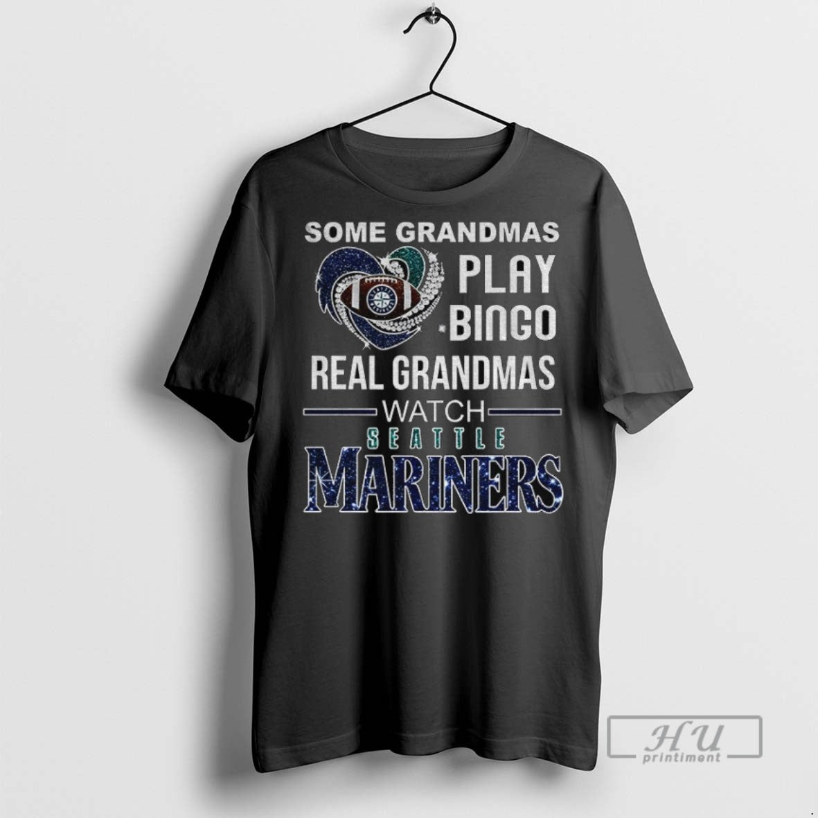 Trending Officials Seattle Mariners Some Grandmas Play Bingo Real Grandmas Watch Seattle Mariners T-Shirts, Hoodie,...