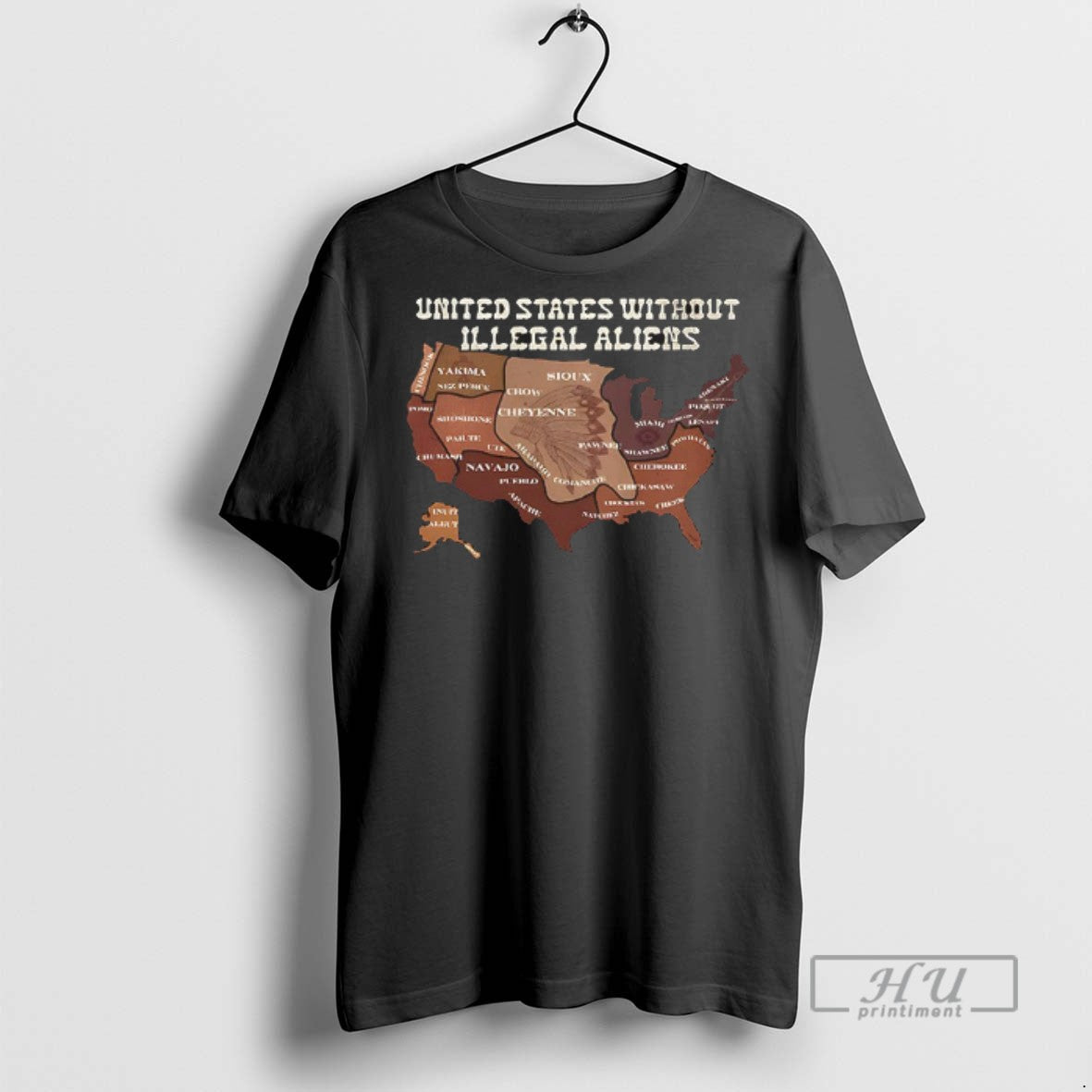 Trending United States Without Illegal Aliens Native Land Map Indigenous Pride Abolish Ice T Shirts