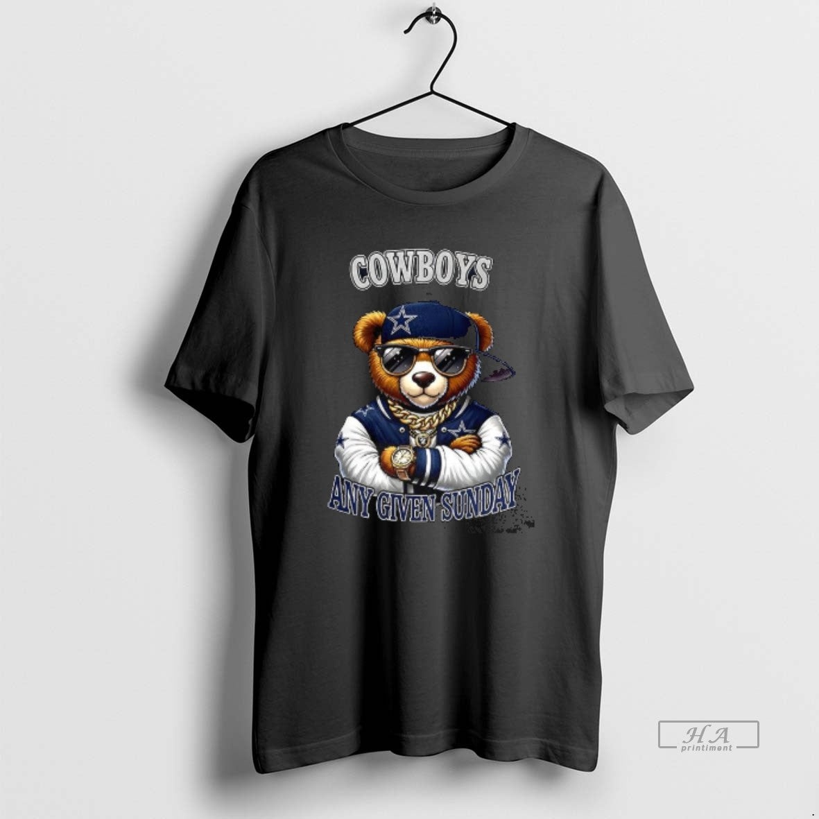 Trendy Any Given Sunday Dallas Cowboys Baseball Bear