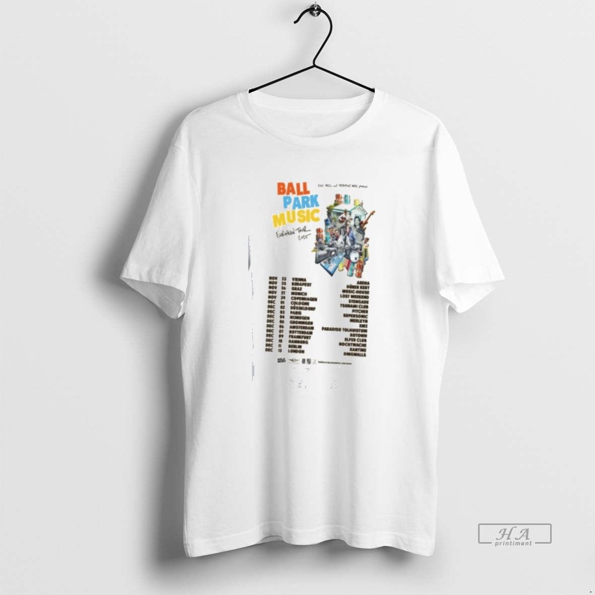 Trendy Ball Park Music European Tour 2025