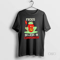 Trendy Communist Frogs Believe In Communism