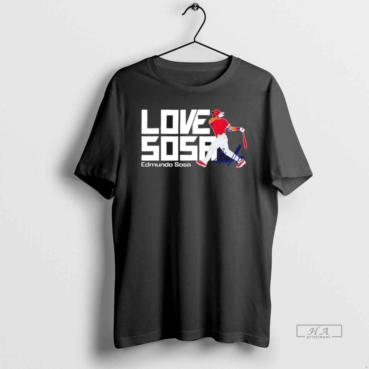 Trendy Edmundo Sosa Philadelphia Phillies Love Sosa Signature