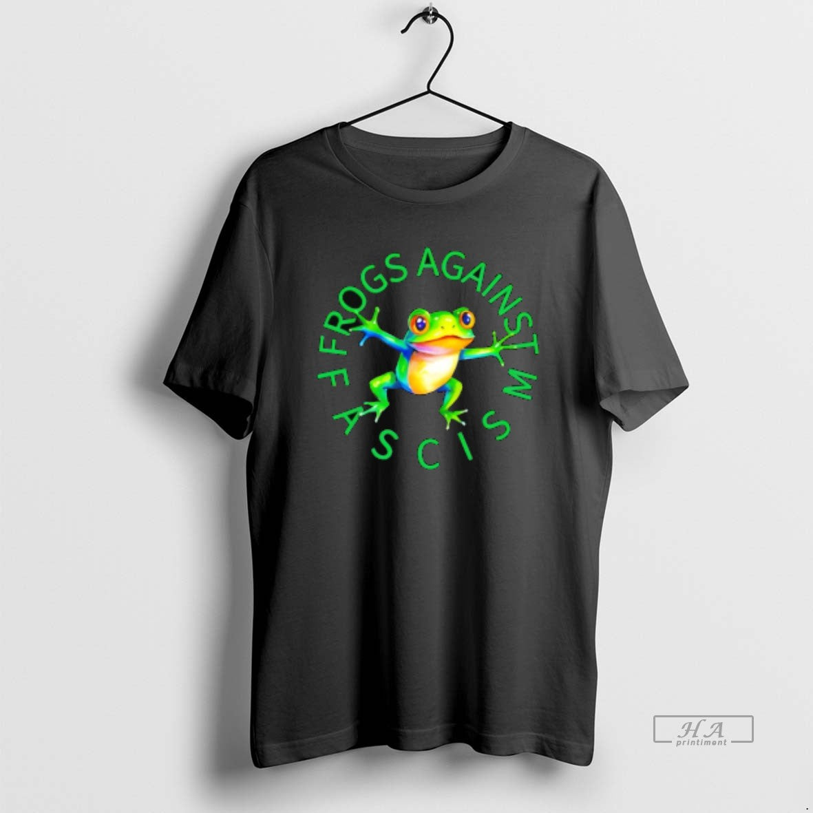 Trendy Frogs Against Fascism Frog