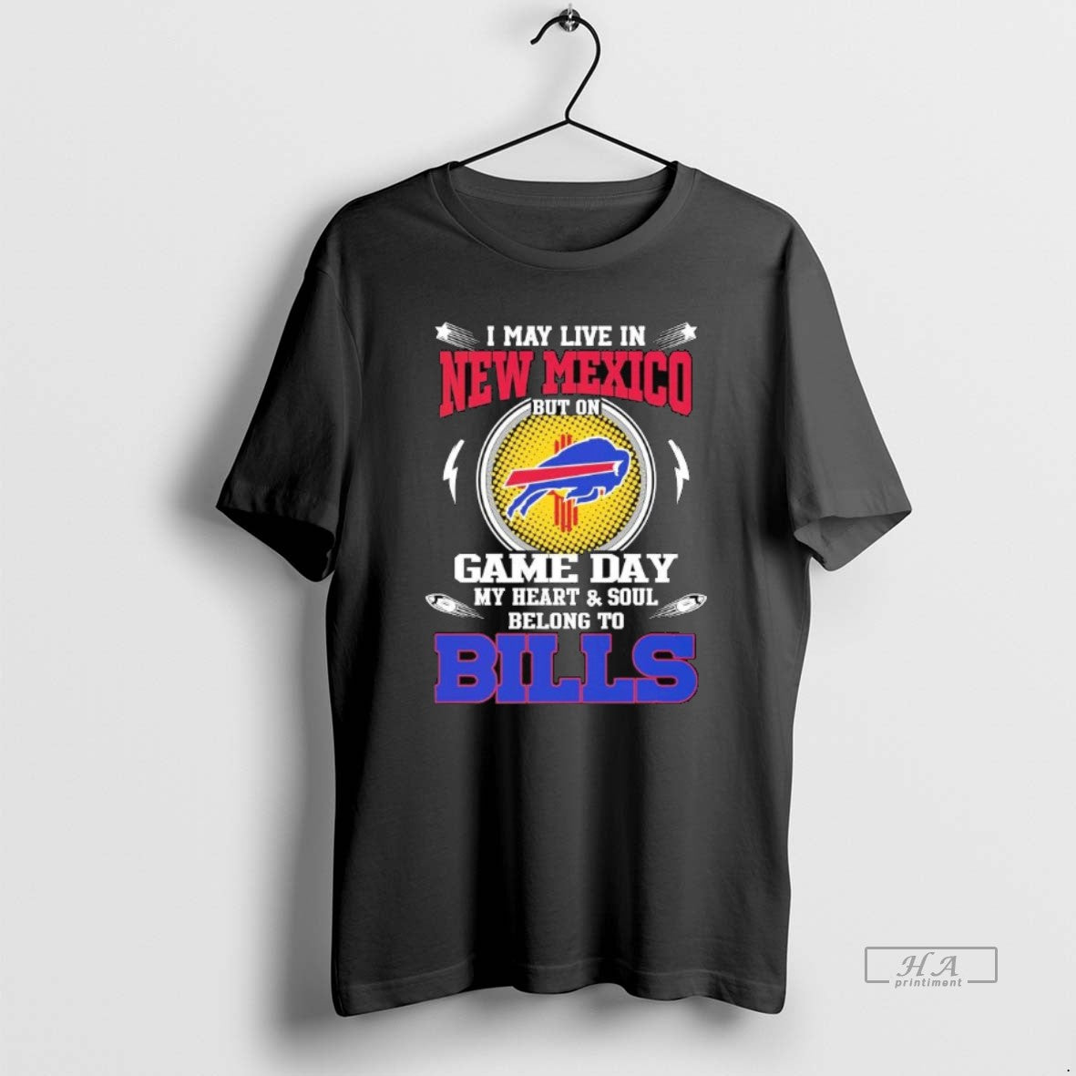 Trendy I May Live In New Mexico But On Game Day My Heart Soul Belong