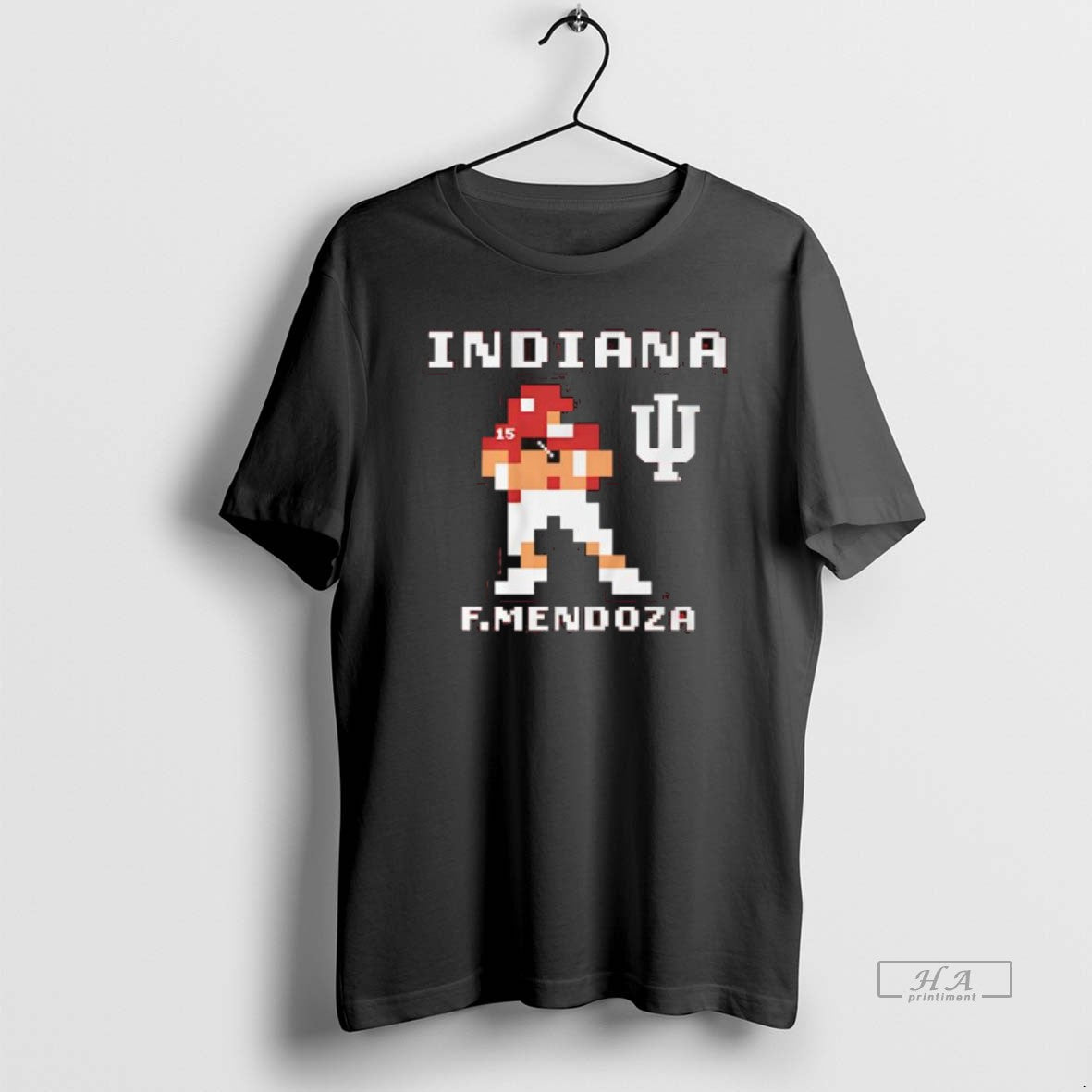 Trendy Indiana Football Fernando Mendoza Retro Baller Graphic
