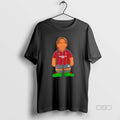 Trendy Luka Modric Ac Milan Midfielder Cartoon Soccer Player