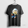 Trendy Minions Is Holding A Ball And Smiling At Carolina Panthers