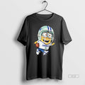 Trendy Minions Is Holding A Ball And Smiling At Dallas Cowboys Fans