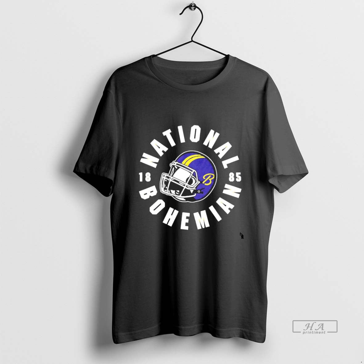 Trendy National Bohemian 1885 Helmet Blackshirt T-Shirts, Hoodie, Sweatshirt | ThreadNative.com