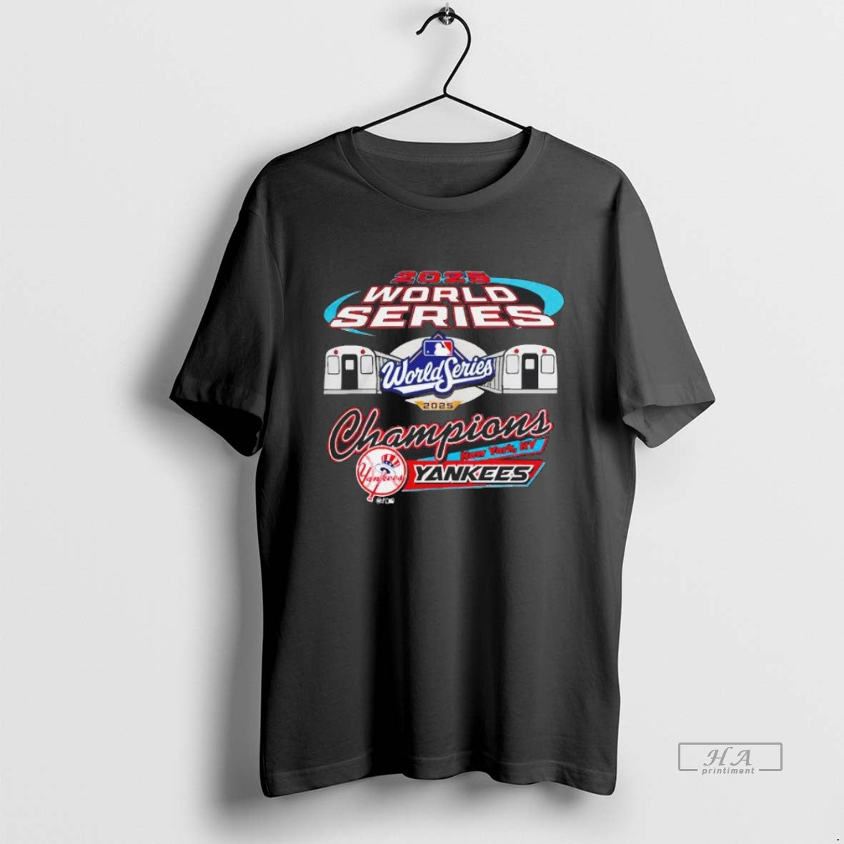 Trendy New York Yankees 2025 World Series Champions Blackshirt