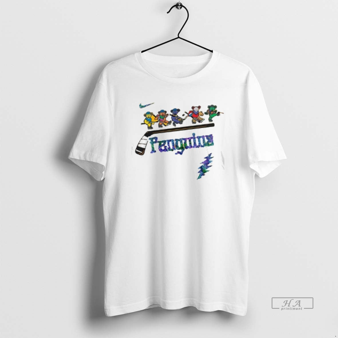 Trendy Pittsburgh Penguins X Grateful Dead Night 2025 Logo