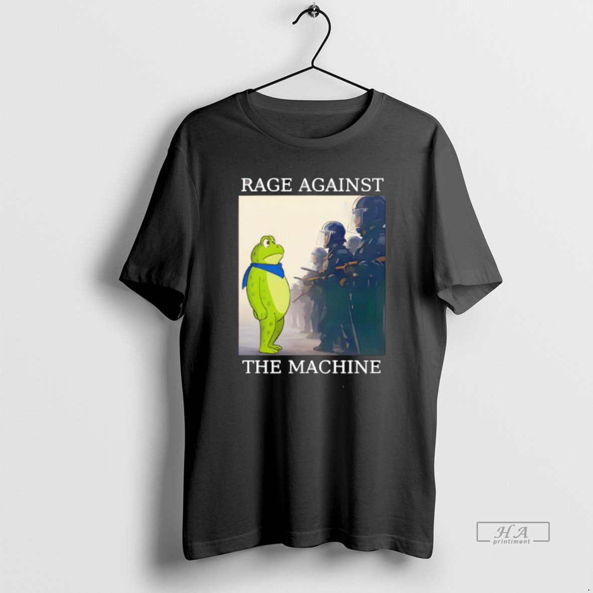 Trendy Portland Frog Rage Against The Machine