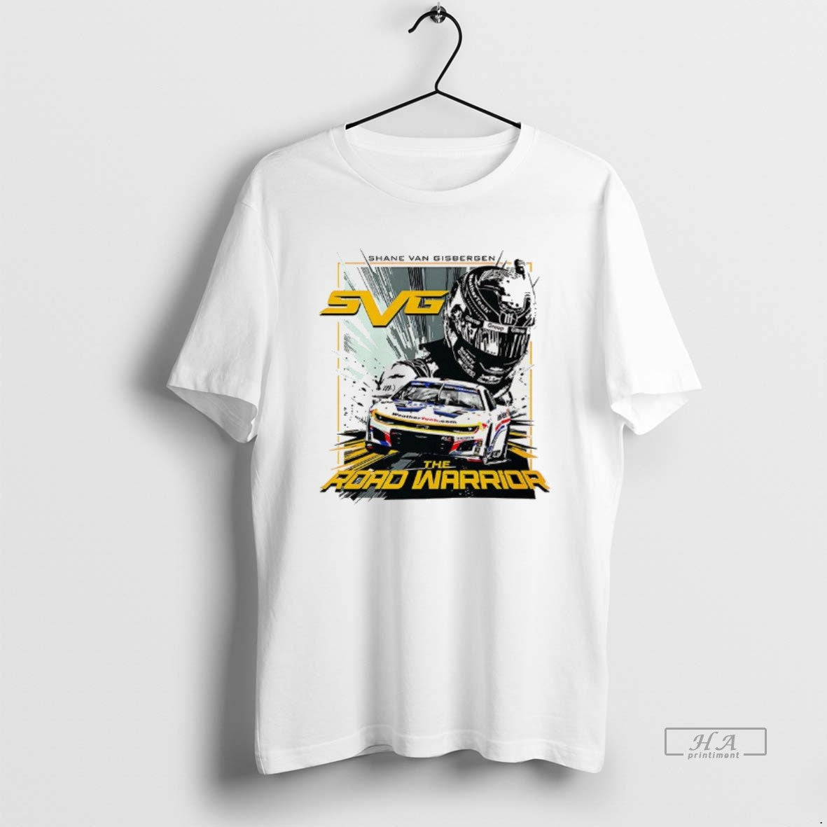 Trendy Shane Van Gisbergen Number 88 The Road Warrior Nascar