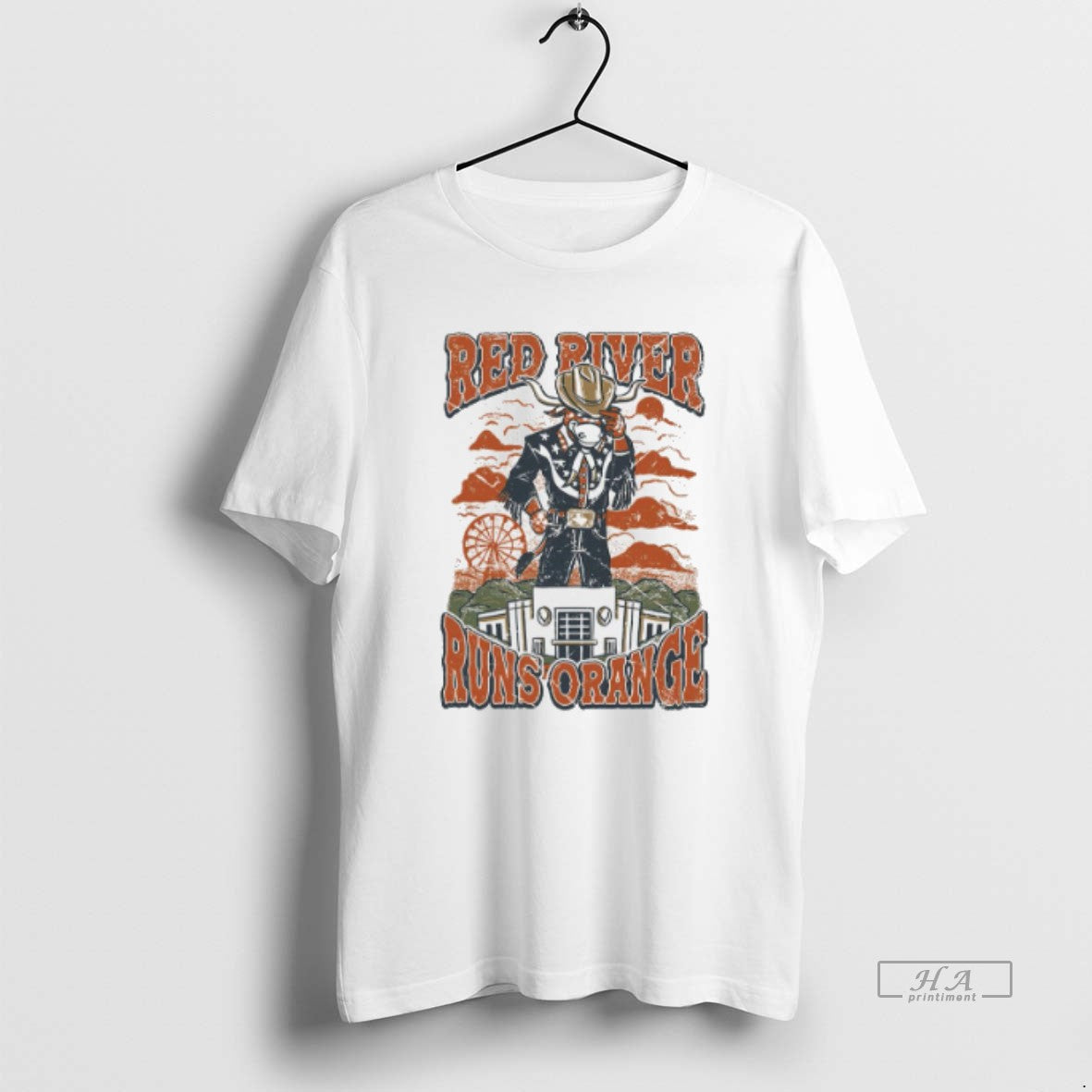 Trendy Tennessee Longhorns Red River Runs Orange