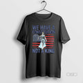 Trendy We Have A Constitution Not A King Protest Flag