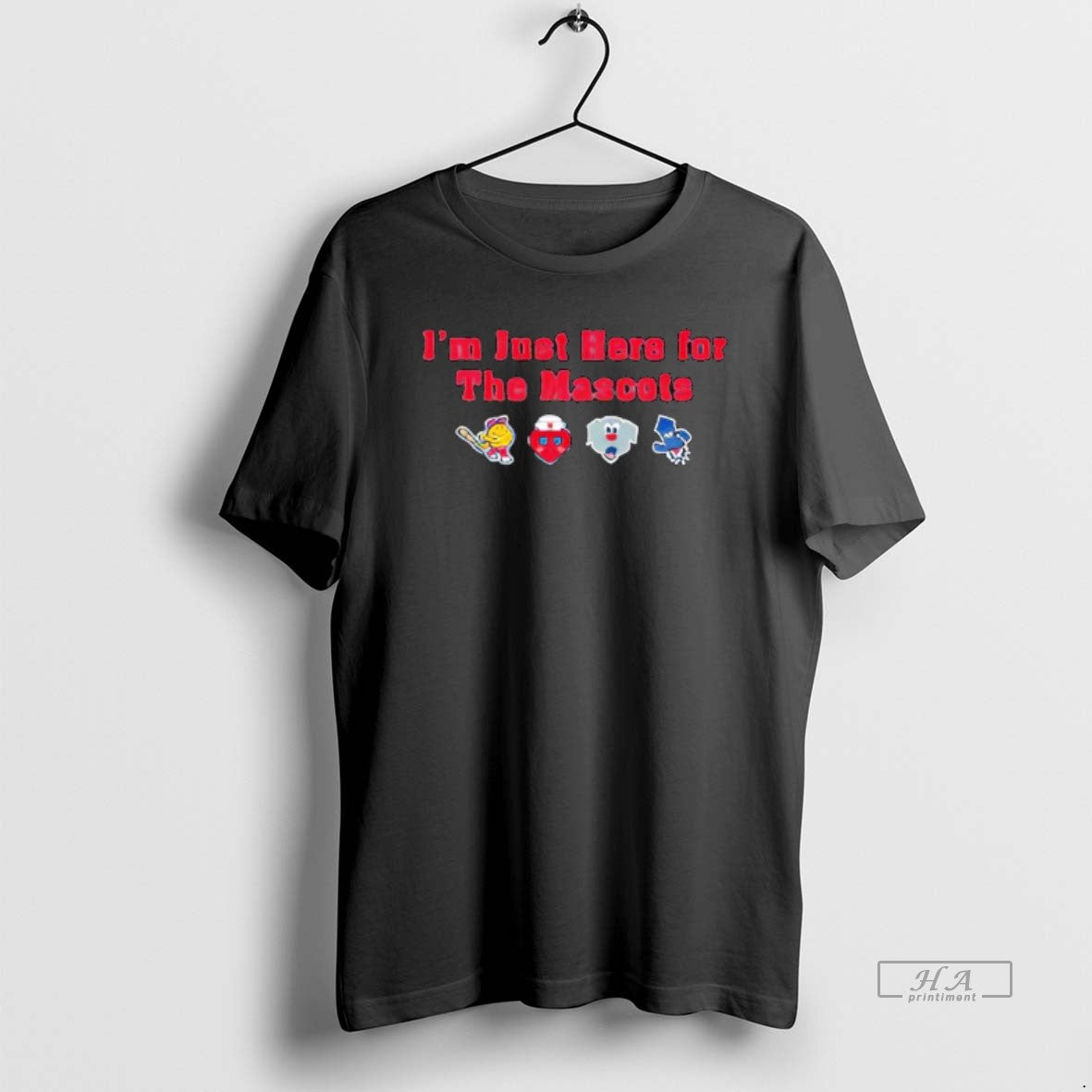 Trendy Worcester Red Sox Im Just Here For The Mascots